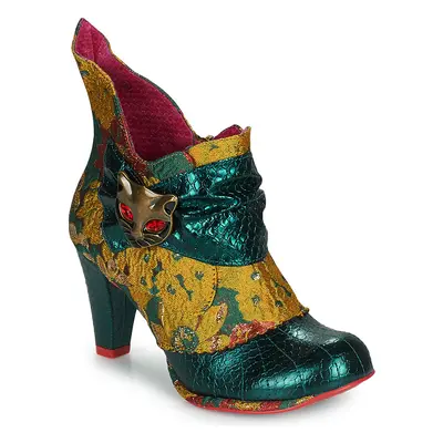 Irregular Choice Miaow Zelená