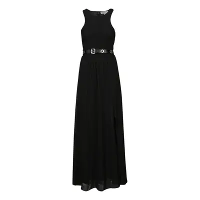 MICHAEL Michael Kors SMOCKED MAXI DRESS Černá