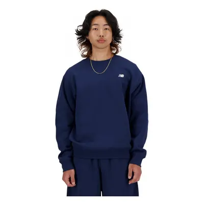 New Balance Sport essentials fleece crew Modrá