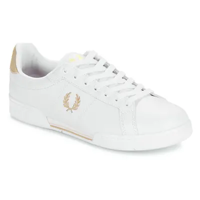 Fred Perry B722 Leather Bílá