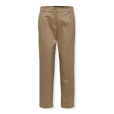 Selected W Noos Ria Trousers - Camel Hnědá