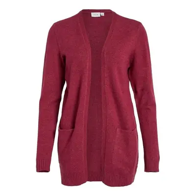 Vila Noos Ril Cardigan - Beet Red Červená