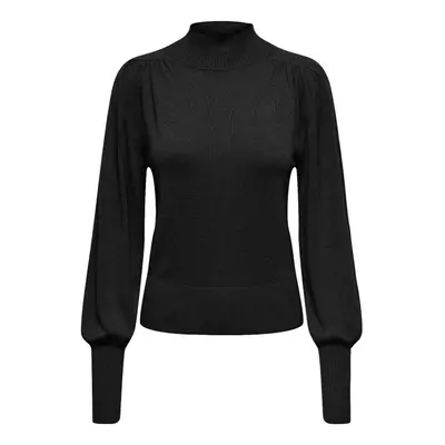 Only Julia Life L/S Knit - Black Černá