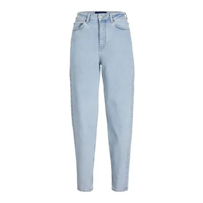 Jjxx Lisbon Mom Jeans - Light Blue Denim Modrá