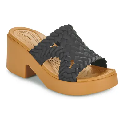 Crocs Brooklyn Woven Slide Heel Černá