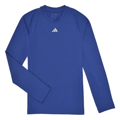 adidas TF LS TEE Y Modrá