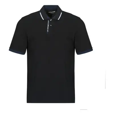 Jack & Jones JJSTEEL POLO SS Černá