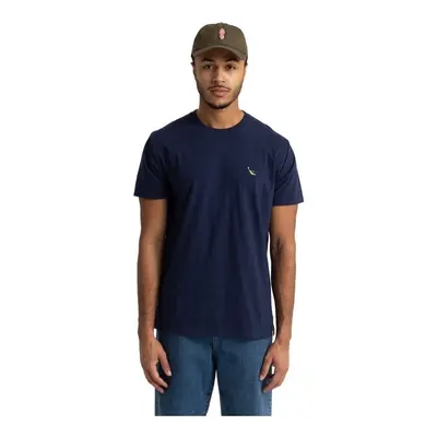 Rvlt Revolution 1302 KEE T-Shirt - Navy Melange Modrá