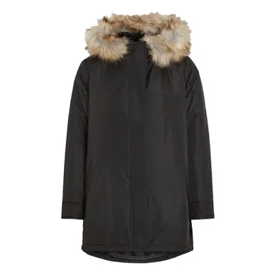 Vila Parka Coat Loui - Black Černá