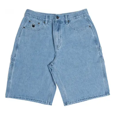 Nonsense Short yeti denim Bílá