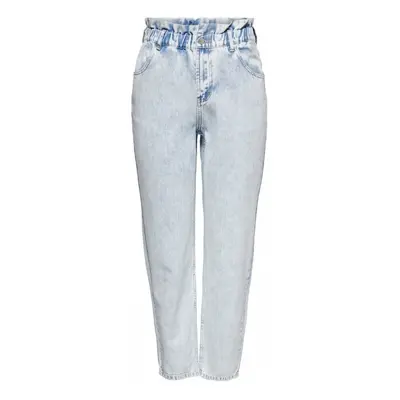 Only Ova Life Jeans - Light Blue Denim Modrá