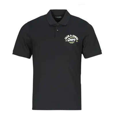 Jack & Jones JJELOGO POLO SS 2 COL SS24 SN Černá