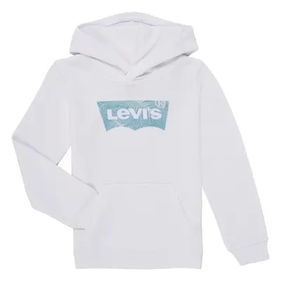 Levis PALM BATWING FILL HOODIE Bílá