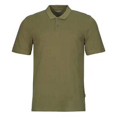 Jack & Jones JJEBASIC POLO SS Khaki