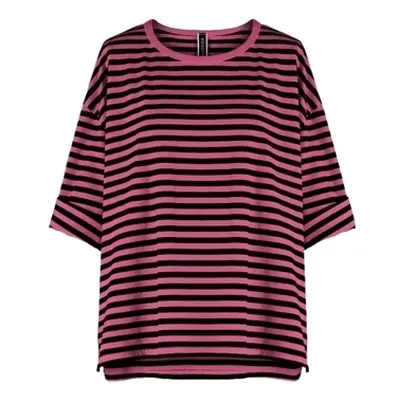 Wendy Trendy Top 110641 - Black/Pink Růžová