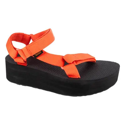 Teva W Flatform Universal Sandals Červená