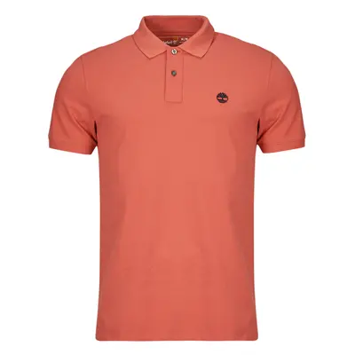 Timberland Pique Short Sleeve Polo Hnědá