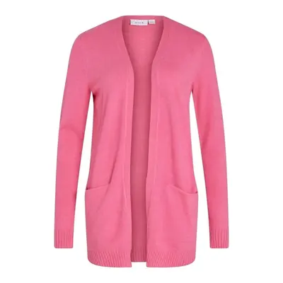 Vila Noos Cardigan Ril - Fandango Pink Růžová