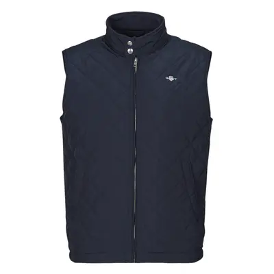 Gant QUILTED WINDCHEATER VEST Tmavě modrá