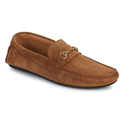 Selected SLHSERGIO SUEDE HORSEBIT DRIVING SHOE Hnědá