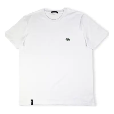 Organic Monkey Summer Wheels T-Shirt - White Bílá