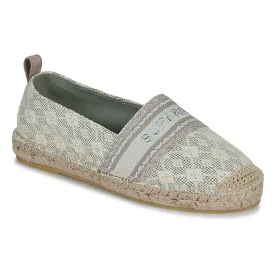 Superdry Canvas Espadrille Overlay Shoe Béžová