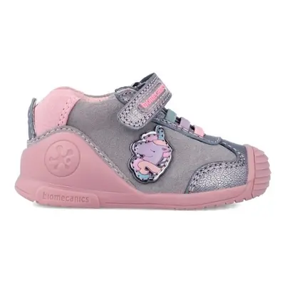 Biomecanics Baby Sneakers 231112-A - Serrage Růžová