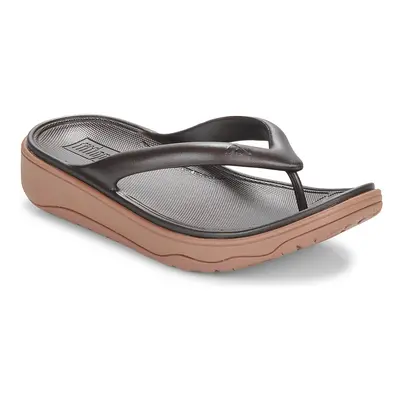 FitFlop Relieff Metallic Recovery Toe-Post Sandals Hnědá