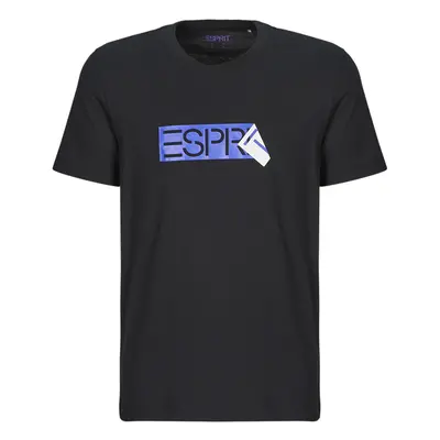 Esprit SUS LOGO TEE Černá