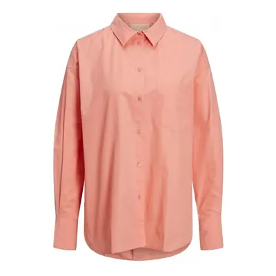 Jjxx Noos Shirt Jamie L/S - Coral Haze Oranžová