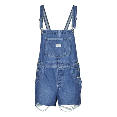 Levis VINTAGE SHORTALL Modrá