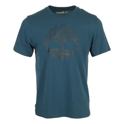 Timberland Tree Logo Short Sleeve Modrá