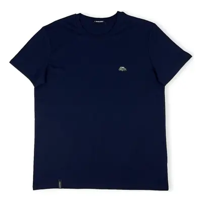 Organic Monkey Summer Wheels T-Shirt - Navy Modrá