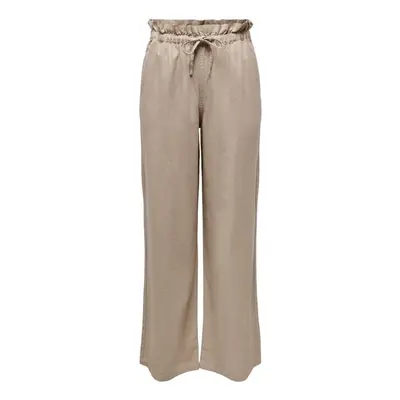 Only Pants Caro Wide - Oxford Tan Béžová