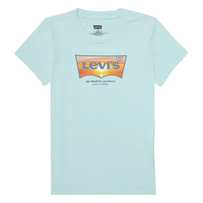 Levis SUNSET BATWING TEE Modrá