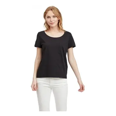 Vila Susette T-Shirt - Black Černá