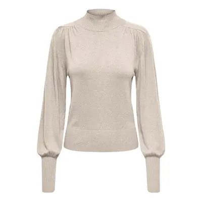 Only Julia Life L/S Knit - Pumice Stone Béžová