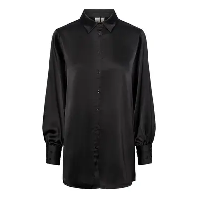 Y.a.s YAS Noos Pella Shirt L/S - Black Černá