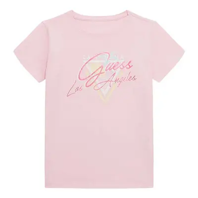 Guess SS SHIRT Růžová