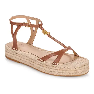 Lauren Ralph Lauren PAYTON-ESPADRILLES-FLAT Hnědá