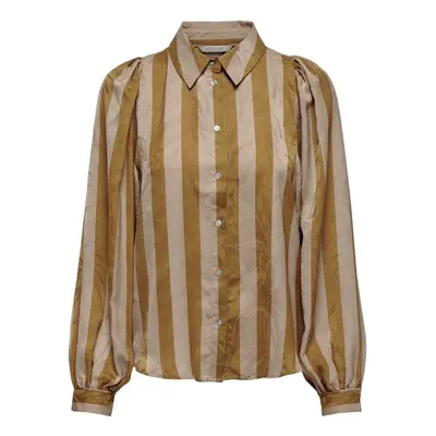 La Strada Shirt Atina L/S - Golden Zlatá