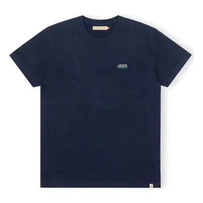 Rvlt Revolution T-Shirt Regular 1342 BUS - Navy/Melange Modrá