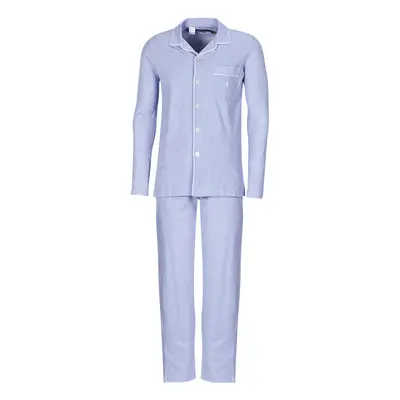 Polo Ralph Lauren L / S PJ SET-SLEEP-SET Modrá