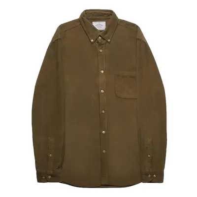 Portuguese Flannel Lobo Shirt - Olive Zelená