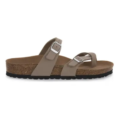 Birkenstock MAYARI GREY TAUPE CALZ N Šedá