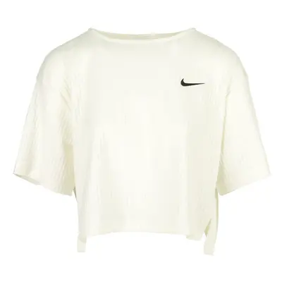 Nike Wms Nsw Rib Jersey Top Bílá