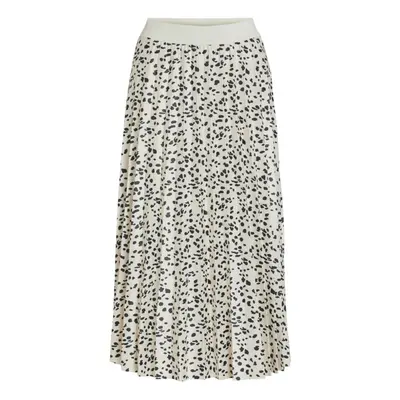 Vila Noos Skirt Nitban - Birch Bílá