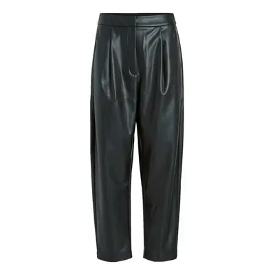 Vila Trousers Bells - Black Černá