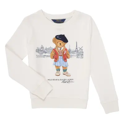 Polo Ralph Lauren BEARCNFLEECE-KNIT SHIRTS-SWEATSHIRT Bílá