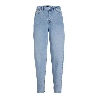 Jjxx Lisbon Mom Jeans NOOS - Light Blue Denim Modrá